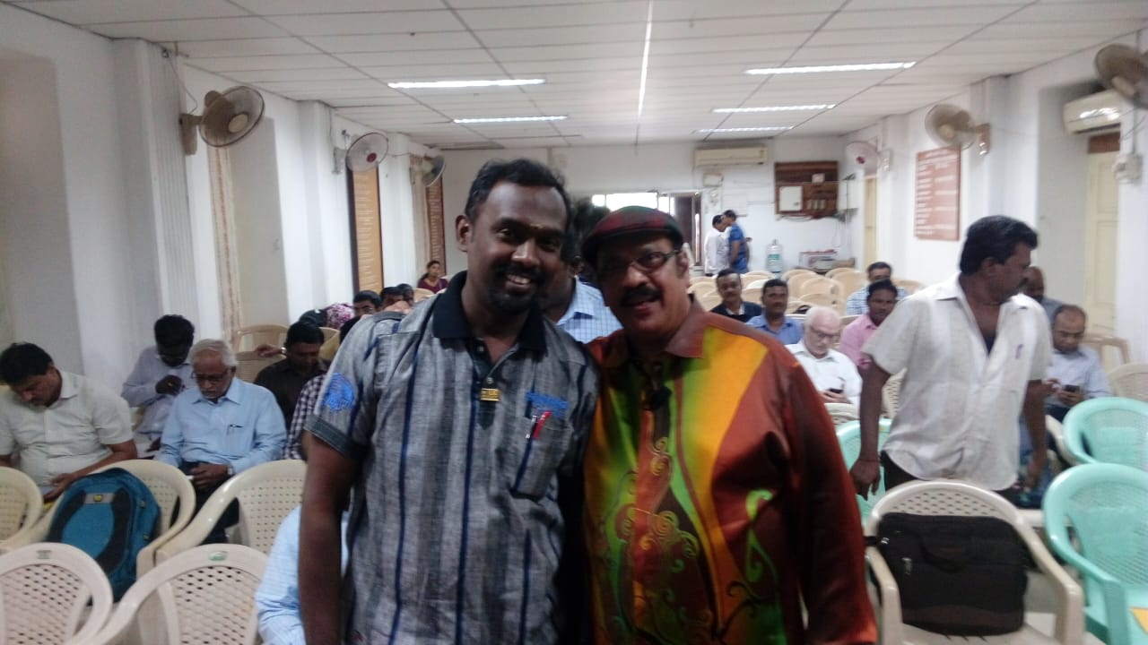Received the Blessings from International Speaker Mr. Rizal Naidu